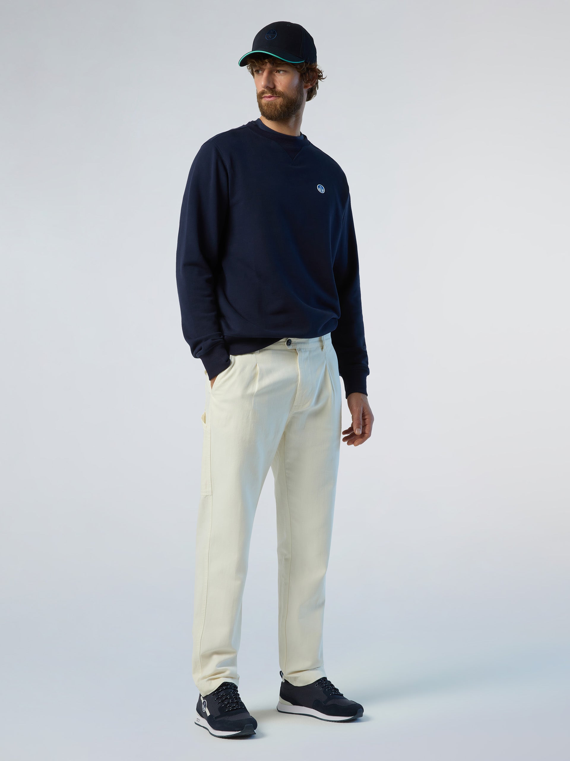 5 | Navy blue | basic-crewneck-sweatshirt-1-691220