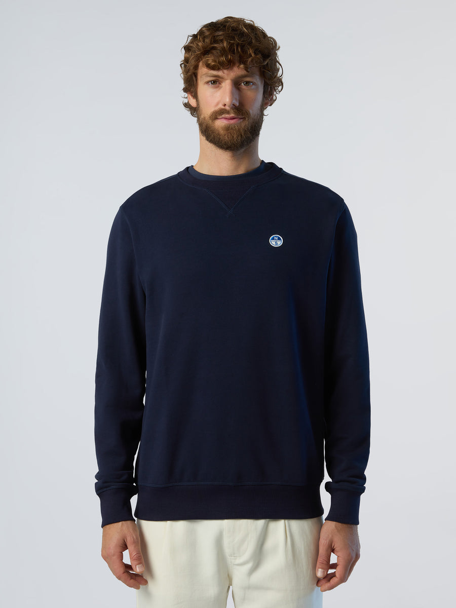 1 | Navy blue | basic-crewneck-sweatshirt-691220
