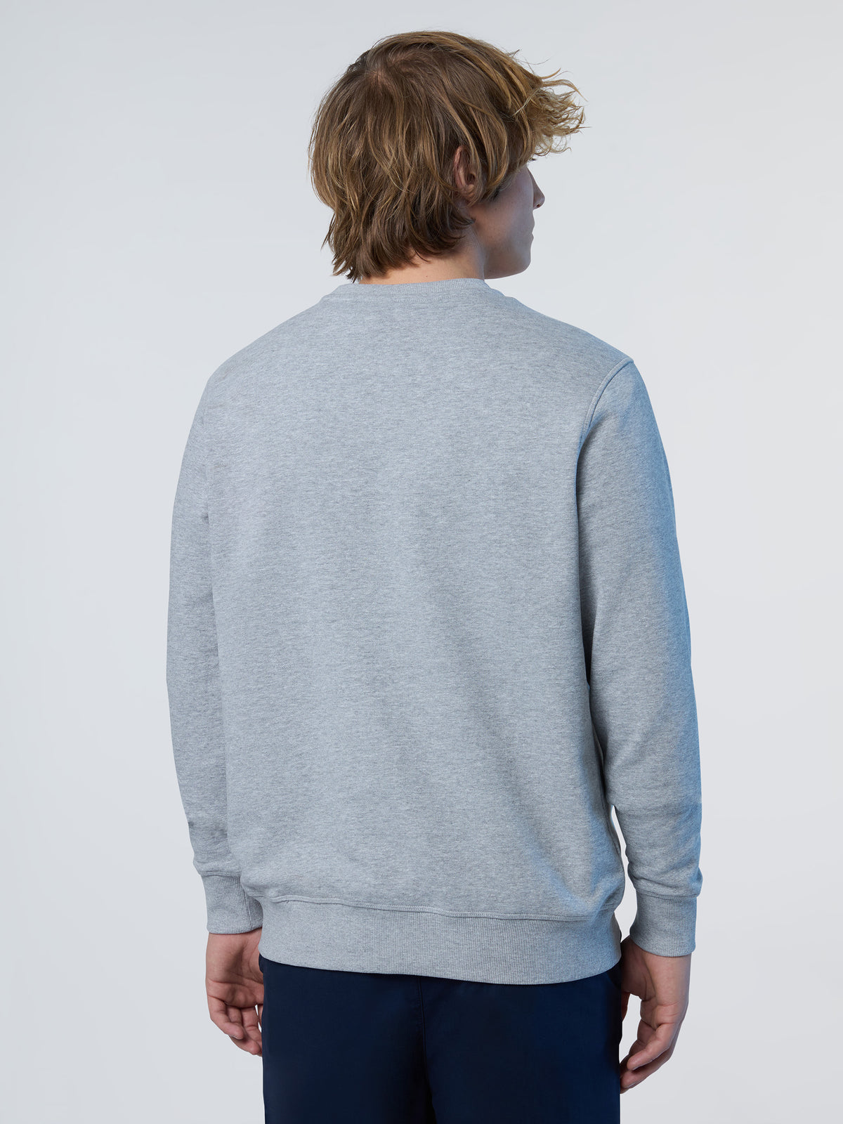 4 | Grey melange | basic-crewneck-sweatshirt-691220