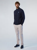 5 | Navy blue | basic-full-zip-sweatshirt-691221