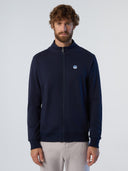 1 | Navy blue | basic-full-zip-sweatshirt-1-691221