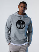 2 | Grey melange | basic-hooded-sweatshirt-wlogo-691223