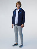 5 | Navy blue | basic-hooded-full-zip-sweathirt-691224