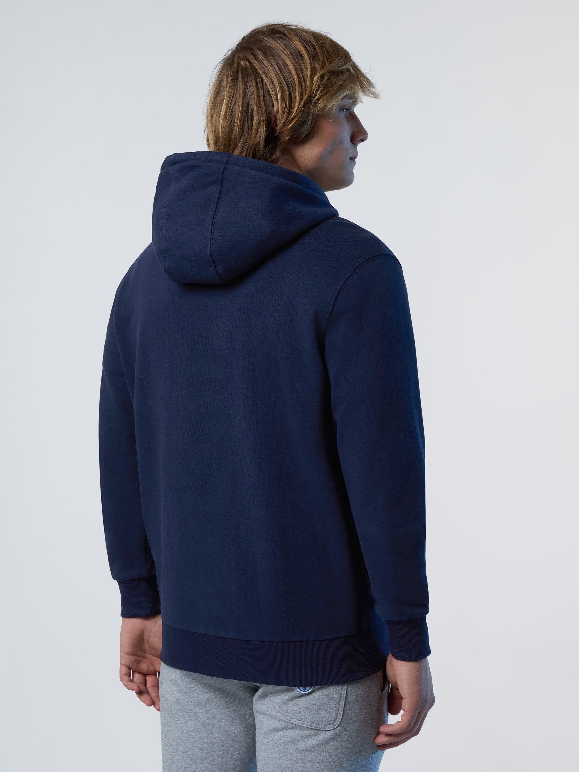 4 | Navy blue | basic-hooded-full-zip-sweathirt-691224