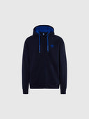 hover | Navy blue | basic-hooded-full-zip-sweathirt-691224