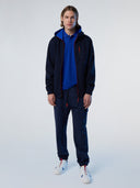5 | Navy blue | hooded-full-zip-sweatshirt-scuba-691230