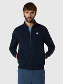 1 | Navy blue | basic-full-zip-sweatshirt-691232