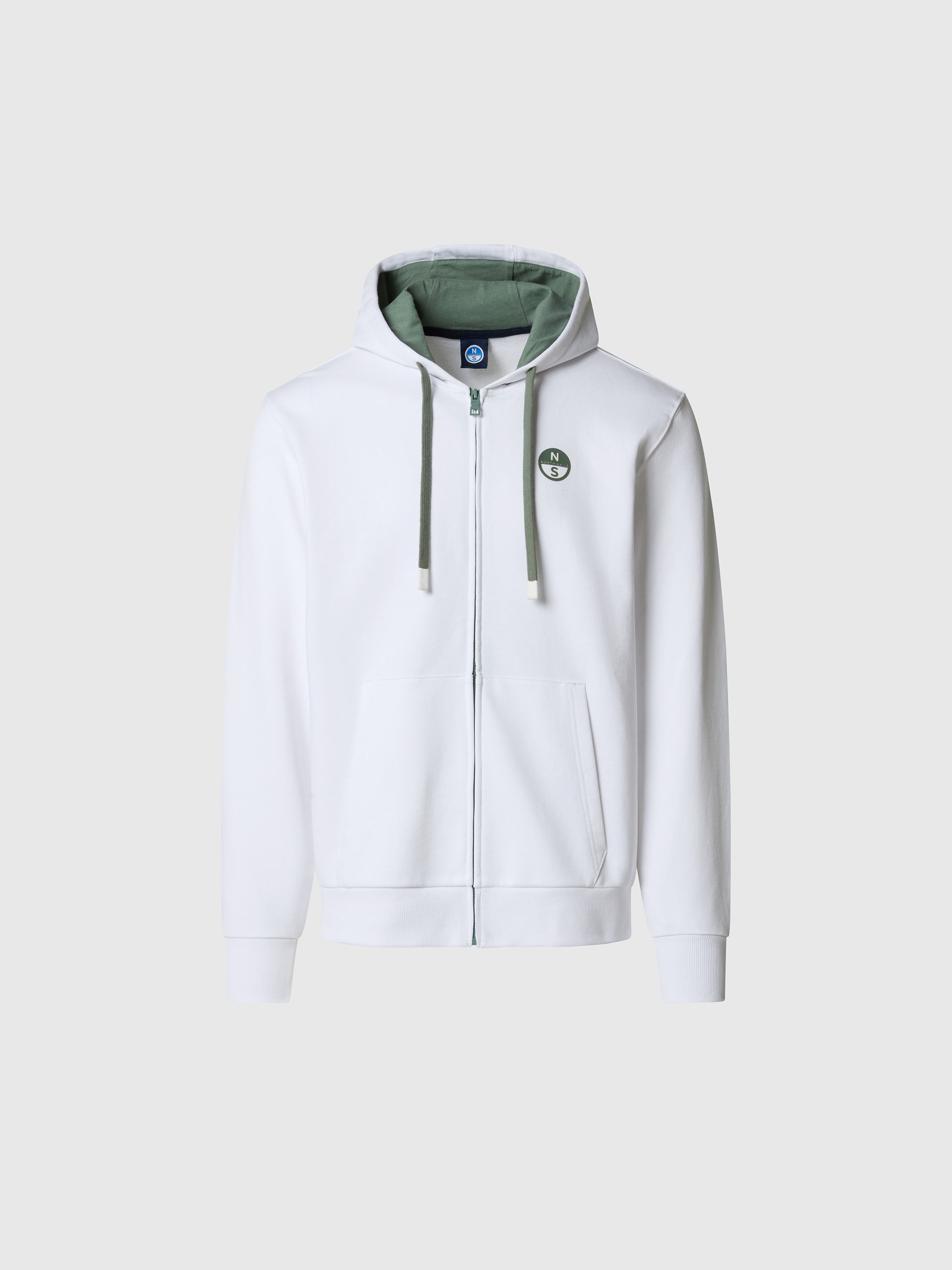 hover | White | hooded-full-zip-sweatshirt-wlogo-691234