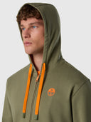 6 | Deep green | hooded-full-zip-sweatshirt-wlogo-691234