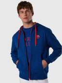2 | Ocean blue | hooded-full-zip-sweatshirt-wlogo-691234
