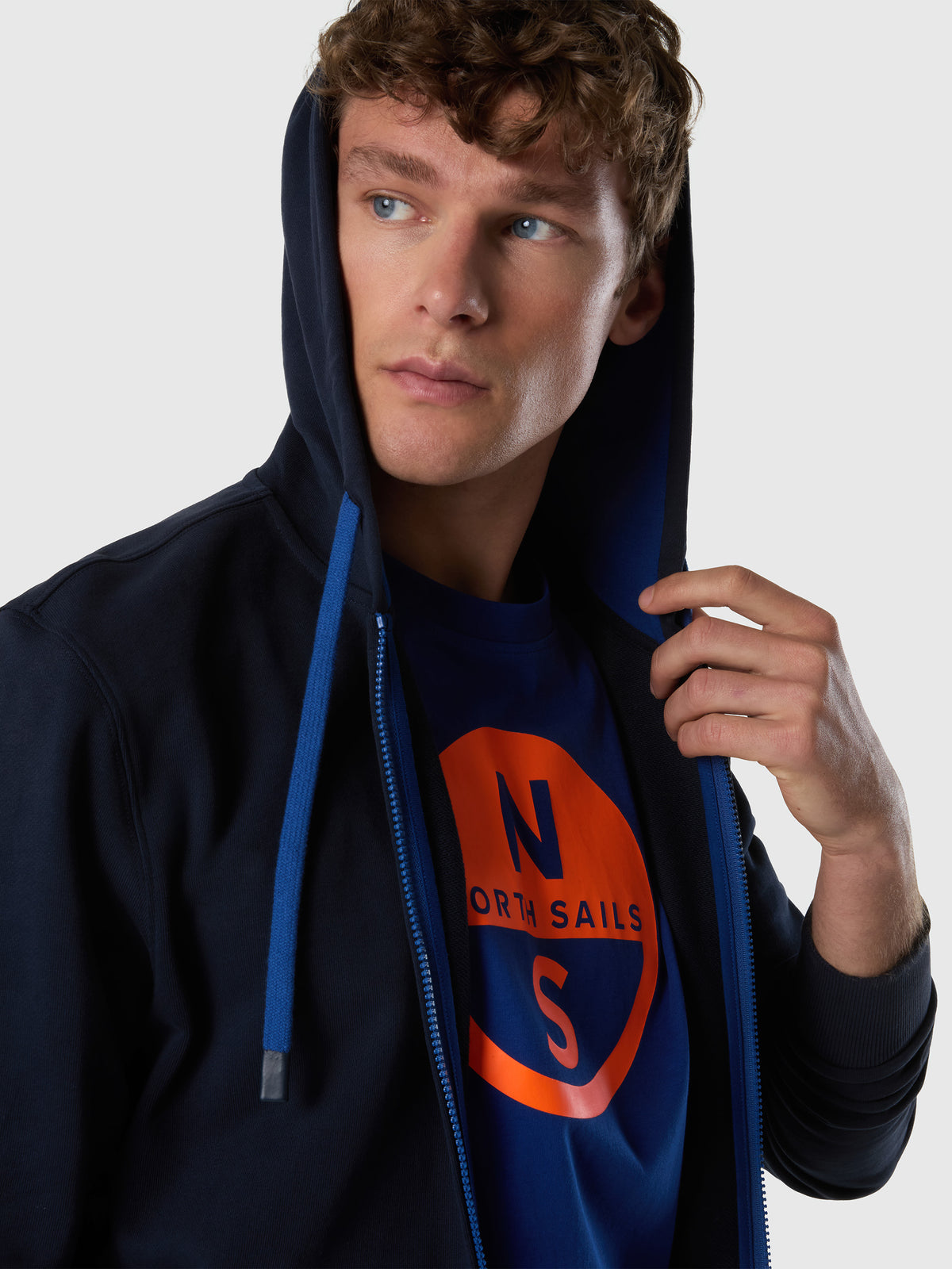 2 | Navy blue | hooded-full-zip-sweatshirt-wlogo-691234