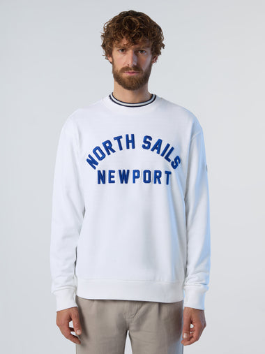 1 | White | crewneck-sweatshirt-newport-3d-embroidery-691243