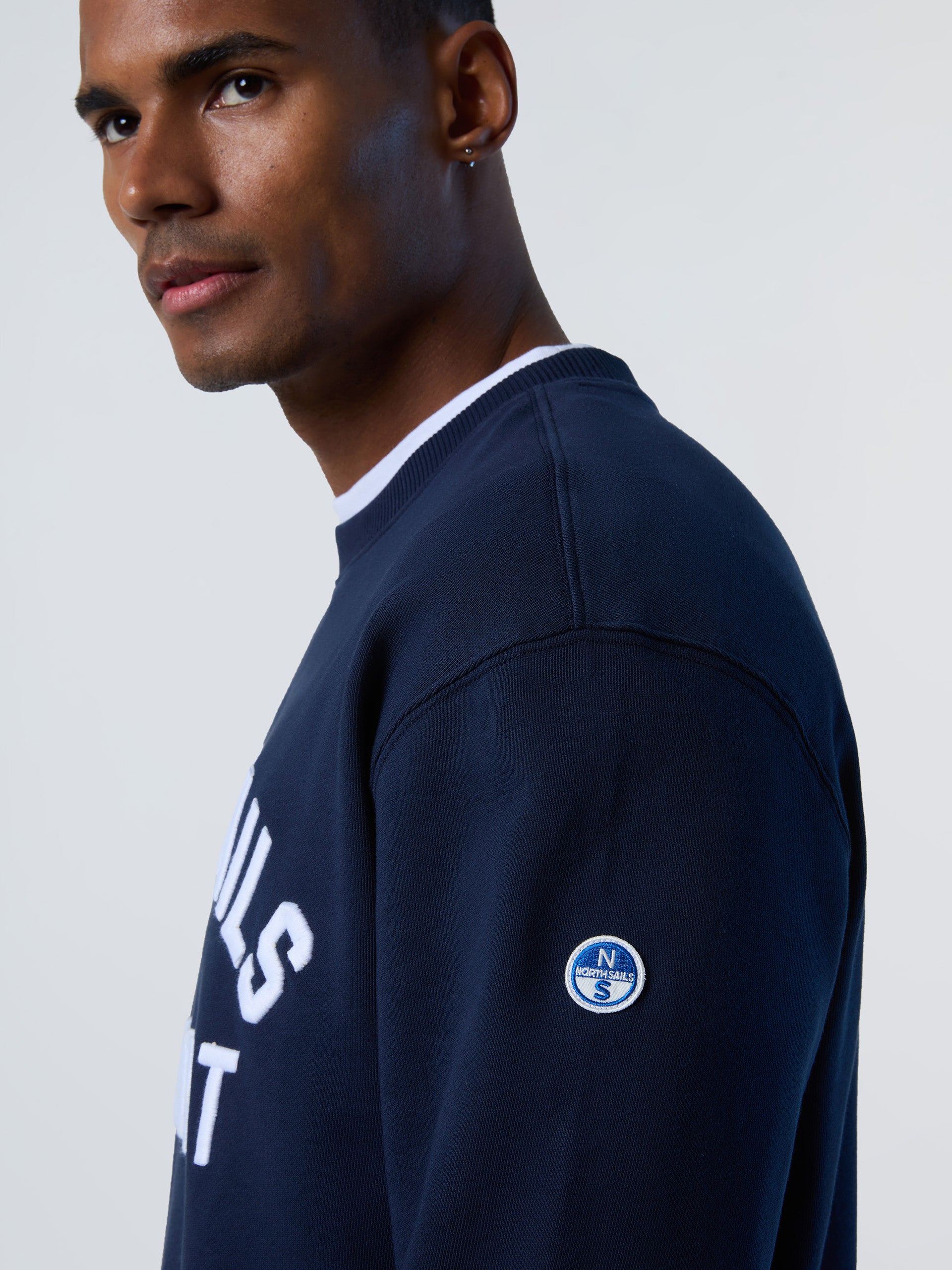 7 | Navy blue | crewneck-sweatshirt-newport-3d-embroidery-691243