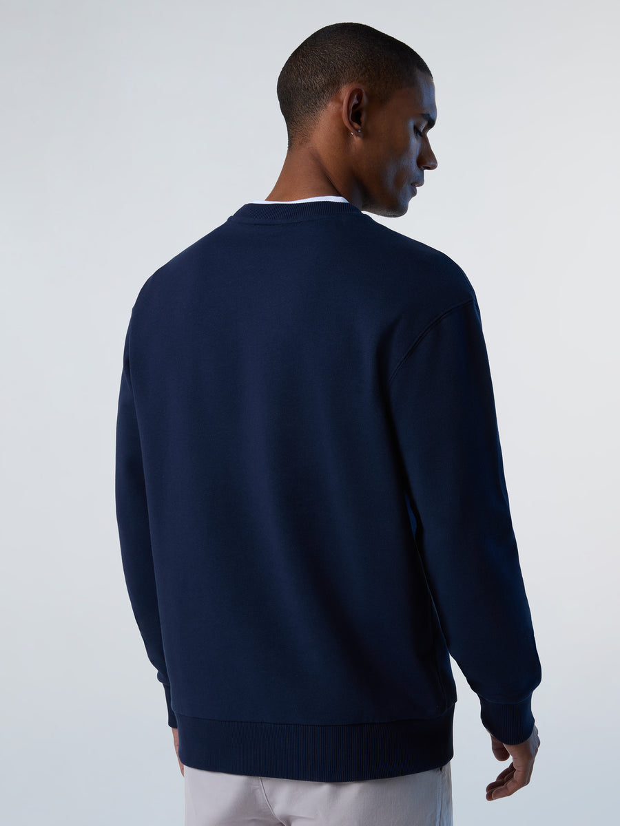 4 | Navy blue | crewneck-sweatshirt-newport-3d-embroidery-691243