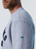 6 | Grey melange | crewneck-sweatshirt-newport-3d-embroidery-691243