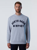 1 | Grey melange | crewneck-sweatshirt-newport-3d-embroidery-691243