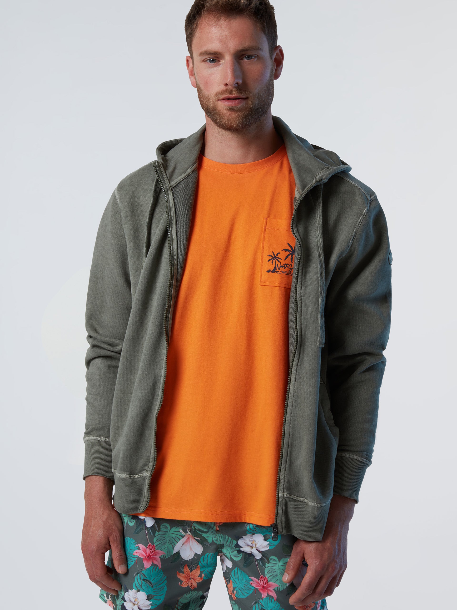 2 | Dusty olive | hooded-full-zip-sweatshirt-691251