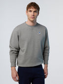 2 | Medium grey melange | crewneck-sweatshirt-wlogo-691255