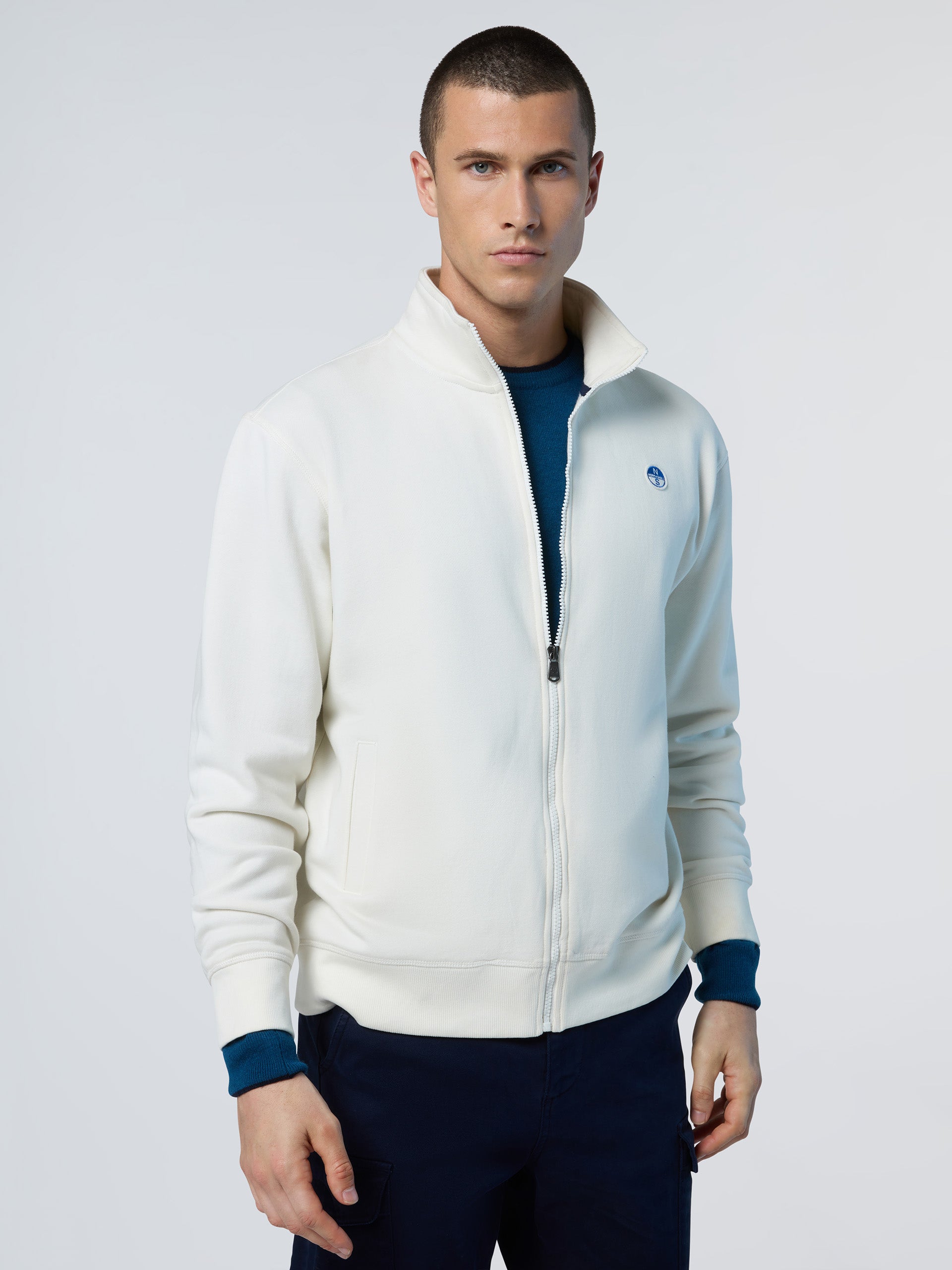 しろ Full-zip sweatshirt with logo | North Sails