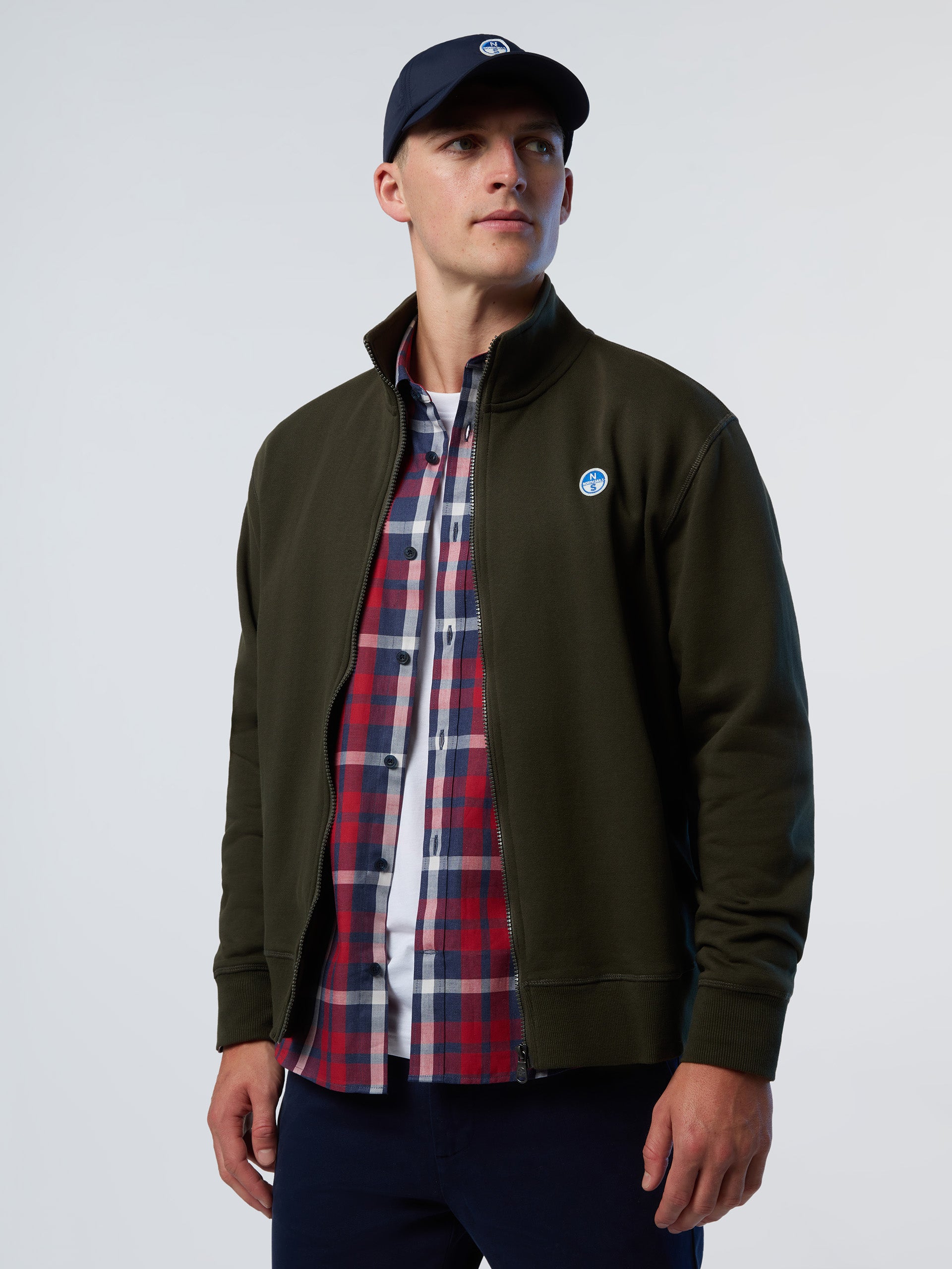2 | Forest green | full-zip-sweatshirt-wlogo-691256