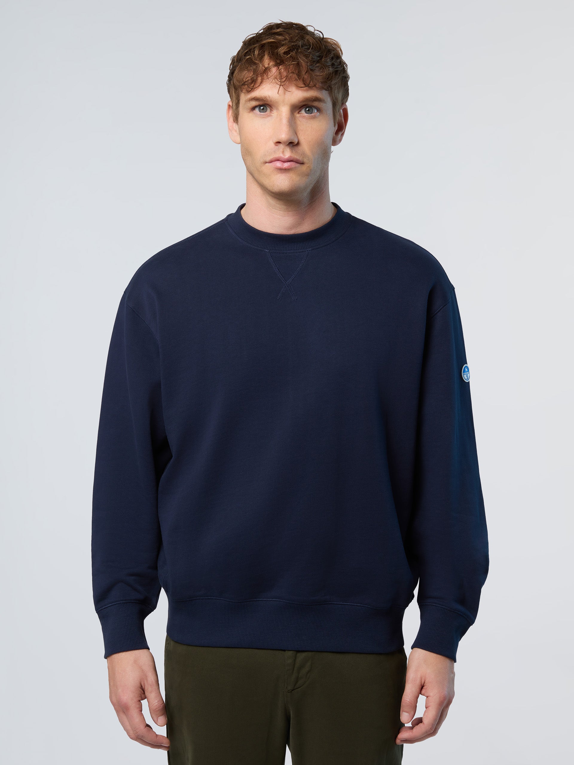 Circle Logo Studs Sweatshirt Navy サイズ1 Men's Colosseum Navy Columbia University Arch & Logo Pullover