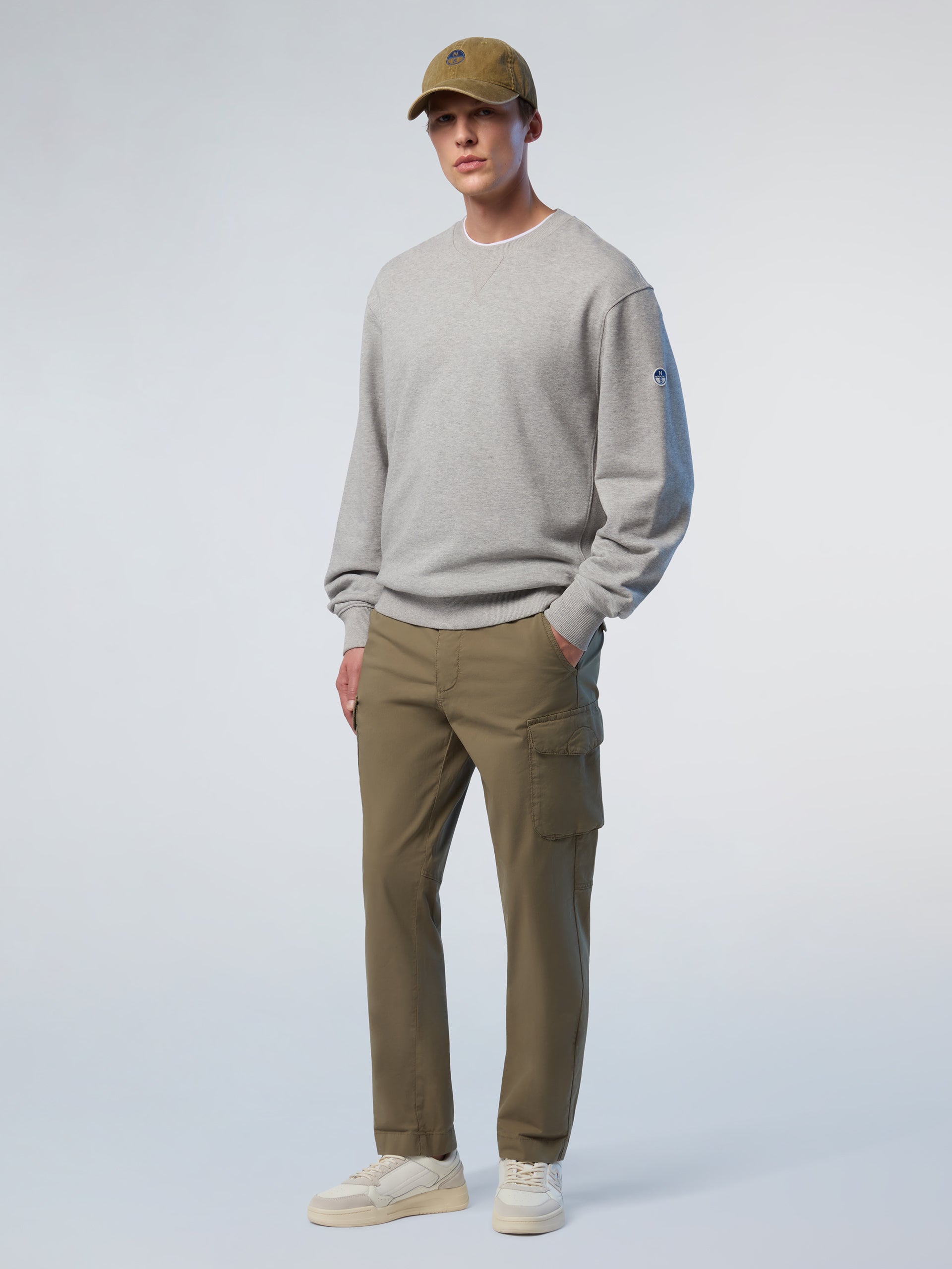 5 | Grey melange | crewneck-sweatshirt-wlogo-691261