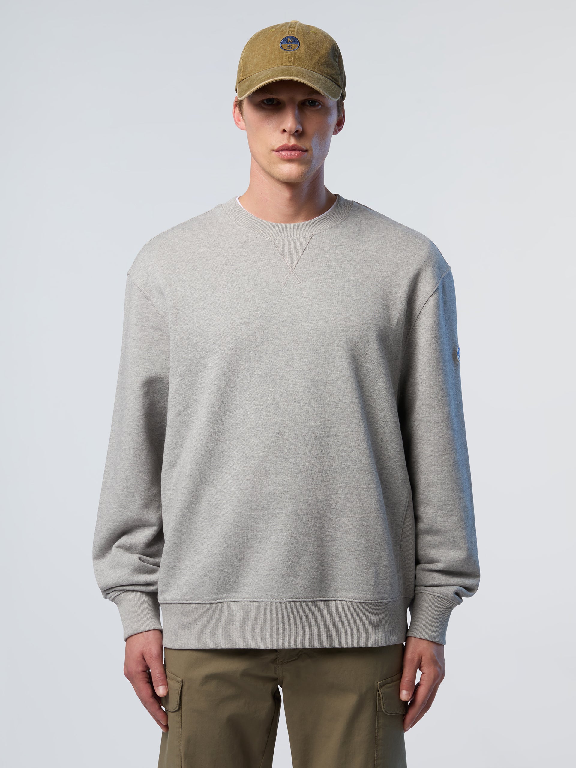 1 | Grey melange | crewneck-sweatshirt-wlogo-691261