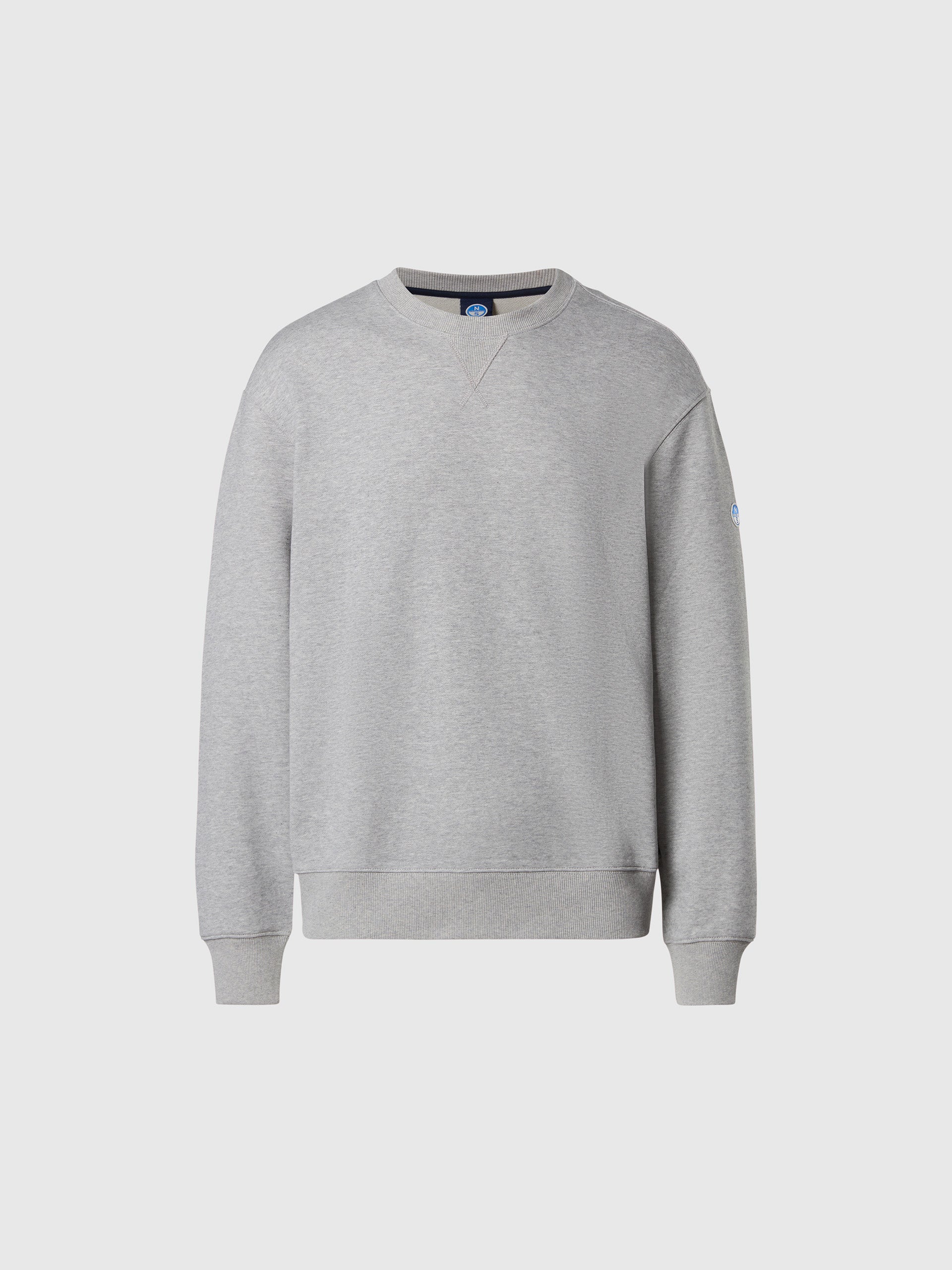 hover | Grey melange | crewneck-sweatshirt-wlogo-691261