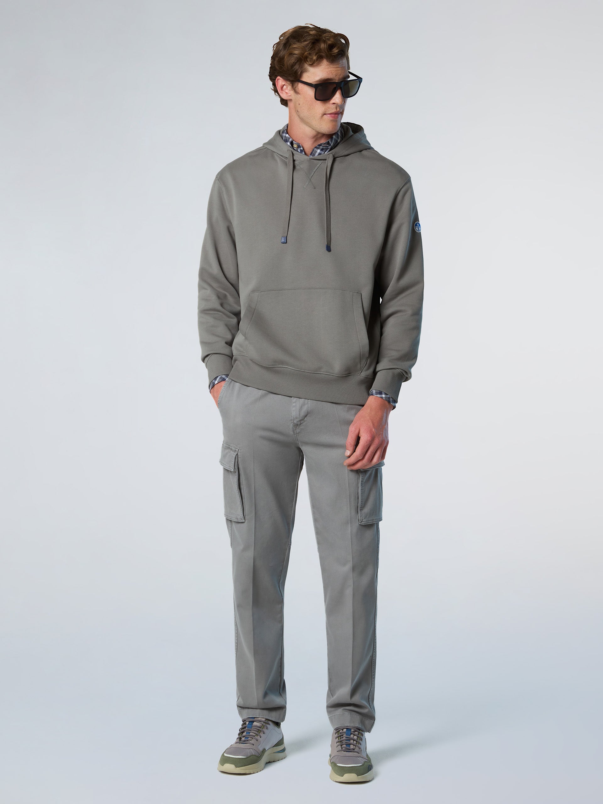 Hoodie with side ribbing | North Sails
