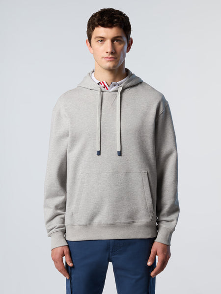 Hoodie with side ribbing | North Sails