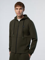 2 | Forest green | hooded-full-zip-sweatshirt-wlogo-691267