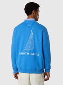 4 | Palace blue | crewneck-sweatshirt-wgraphic-691281