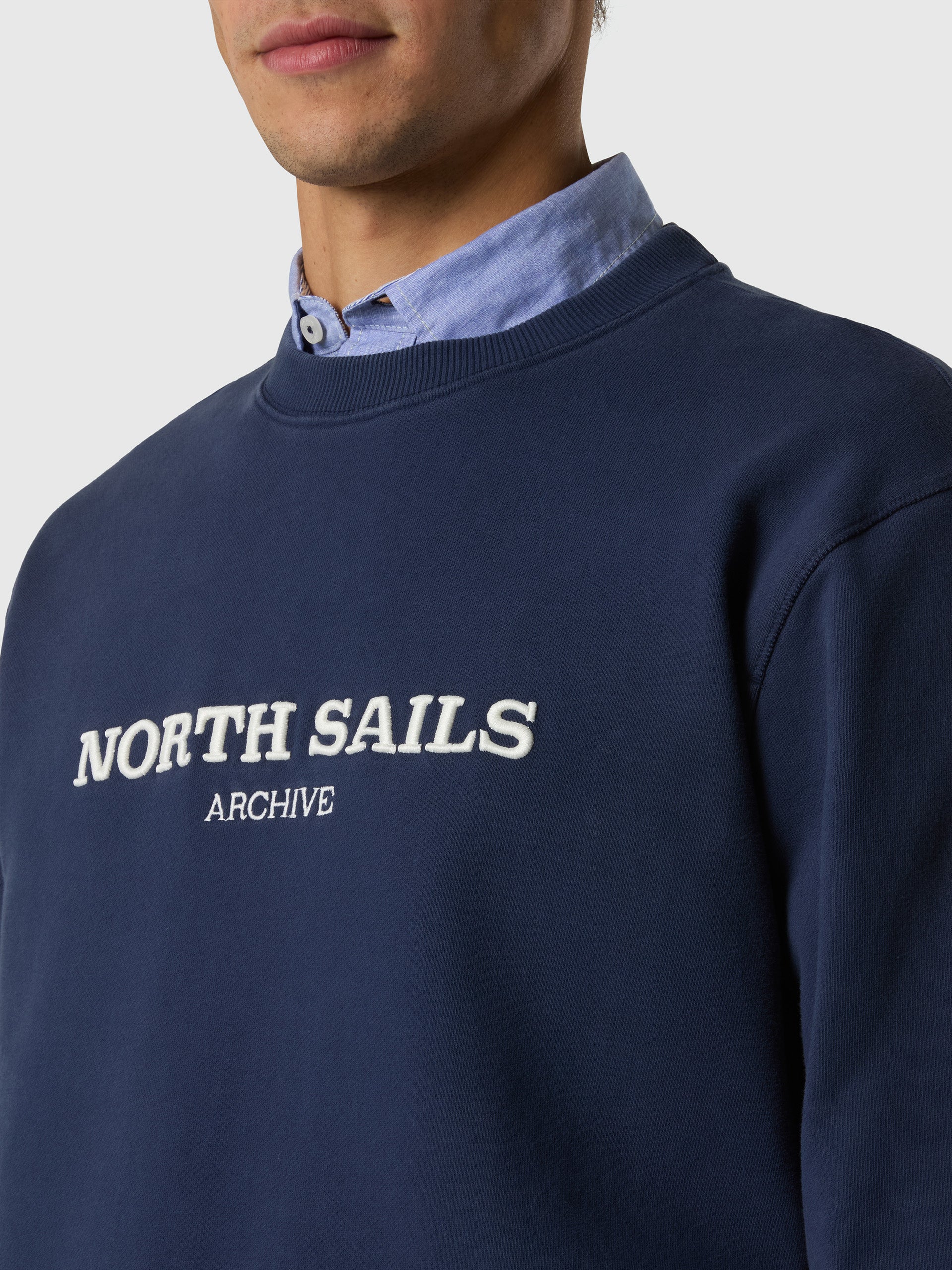 6 | Navy blue | crewneck-sweatshirt-wgraphic-691287
