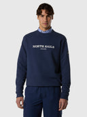 1 | Navy blue | crewneck-sweatshirt-wgraphic-691287