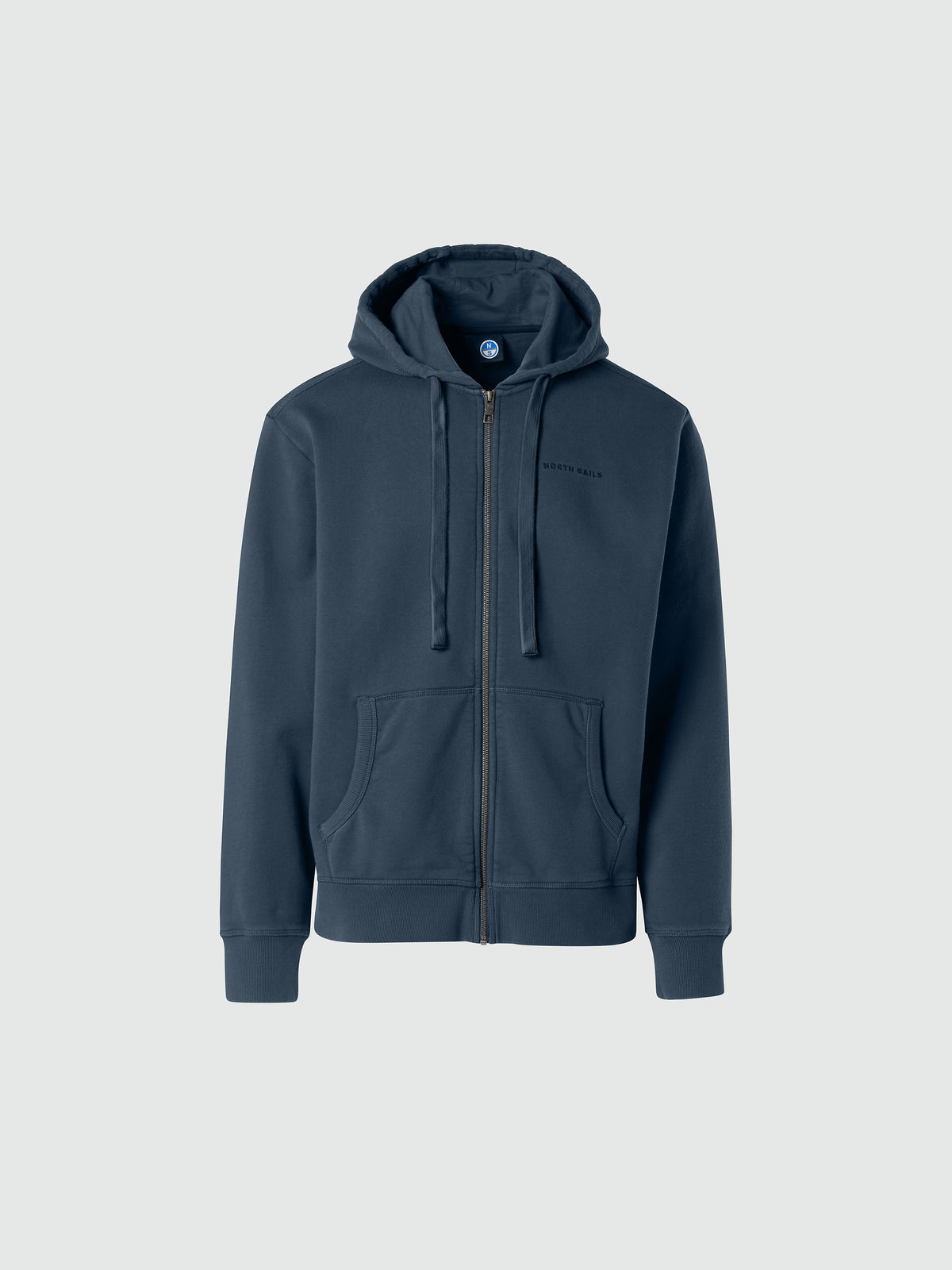 hover | Dark denim | hooded-full-zip--sweatshirt-691305