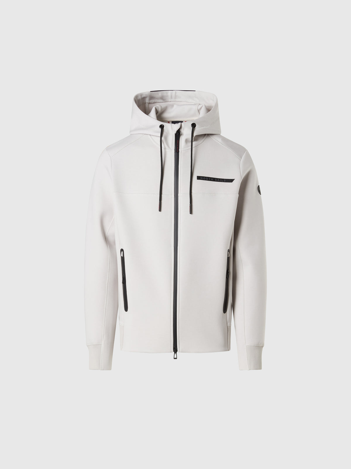hover | Vapor grey | hooded-full-zip--sweatshirt-691337