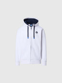 hover | White | hooded-full-zip-sweatshirt-wlogo-691366