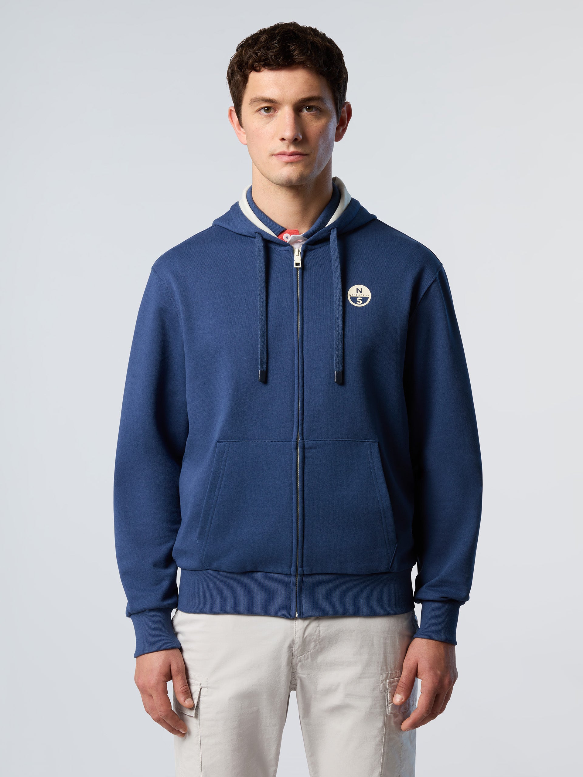 1 | Dark denim | hooded-full-zip-sweatshirt-wlogo-691366