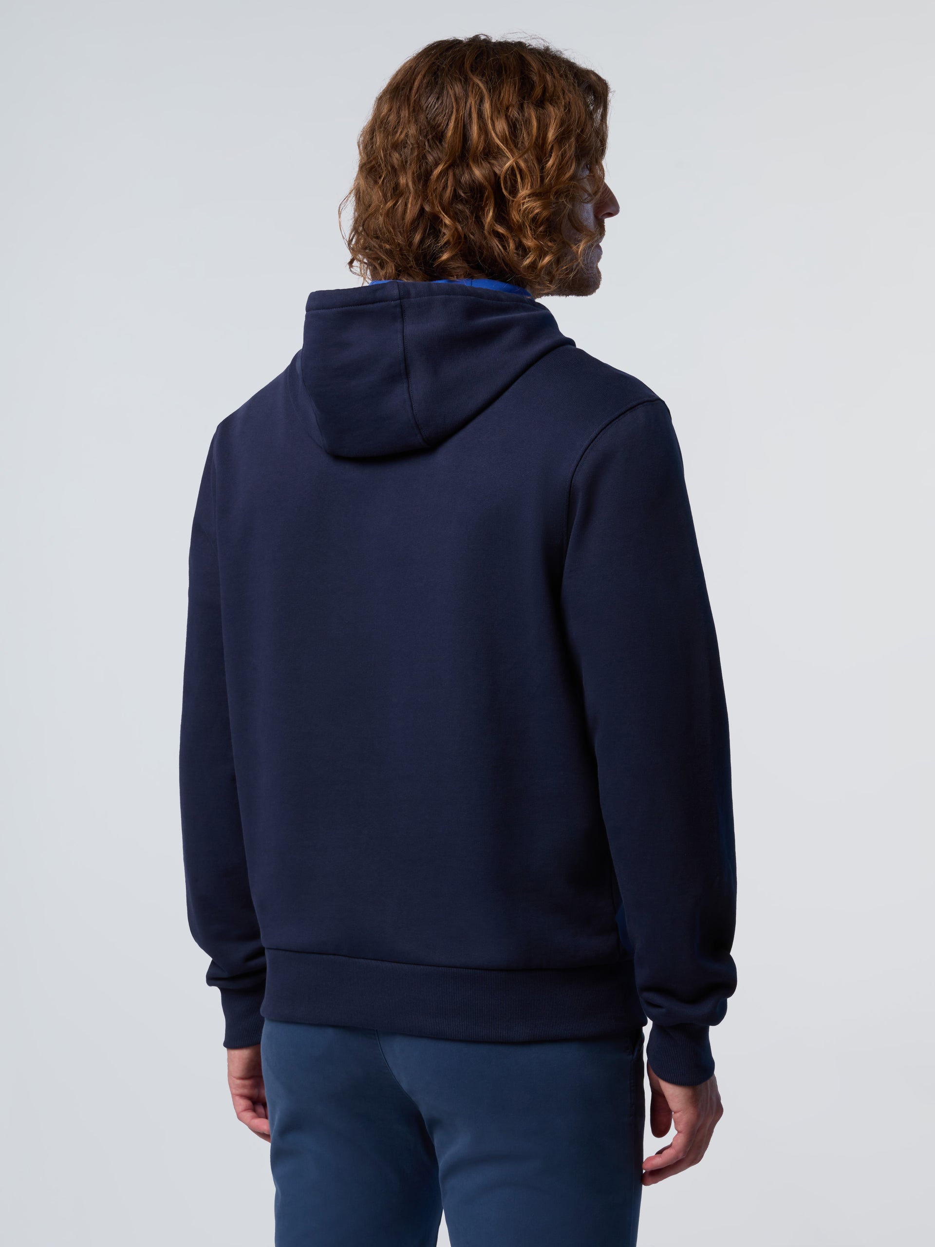 4 | Navy blue | hooded-full-zip-sweatshirt-wlogo-691366