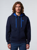 1 | Navy blue | hooded-full-zip-sweatshirt-wlogo-691366