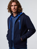 2 | Navy blue | hooded-full-zip-sweatshirt-wlogo-691366