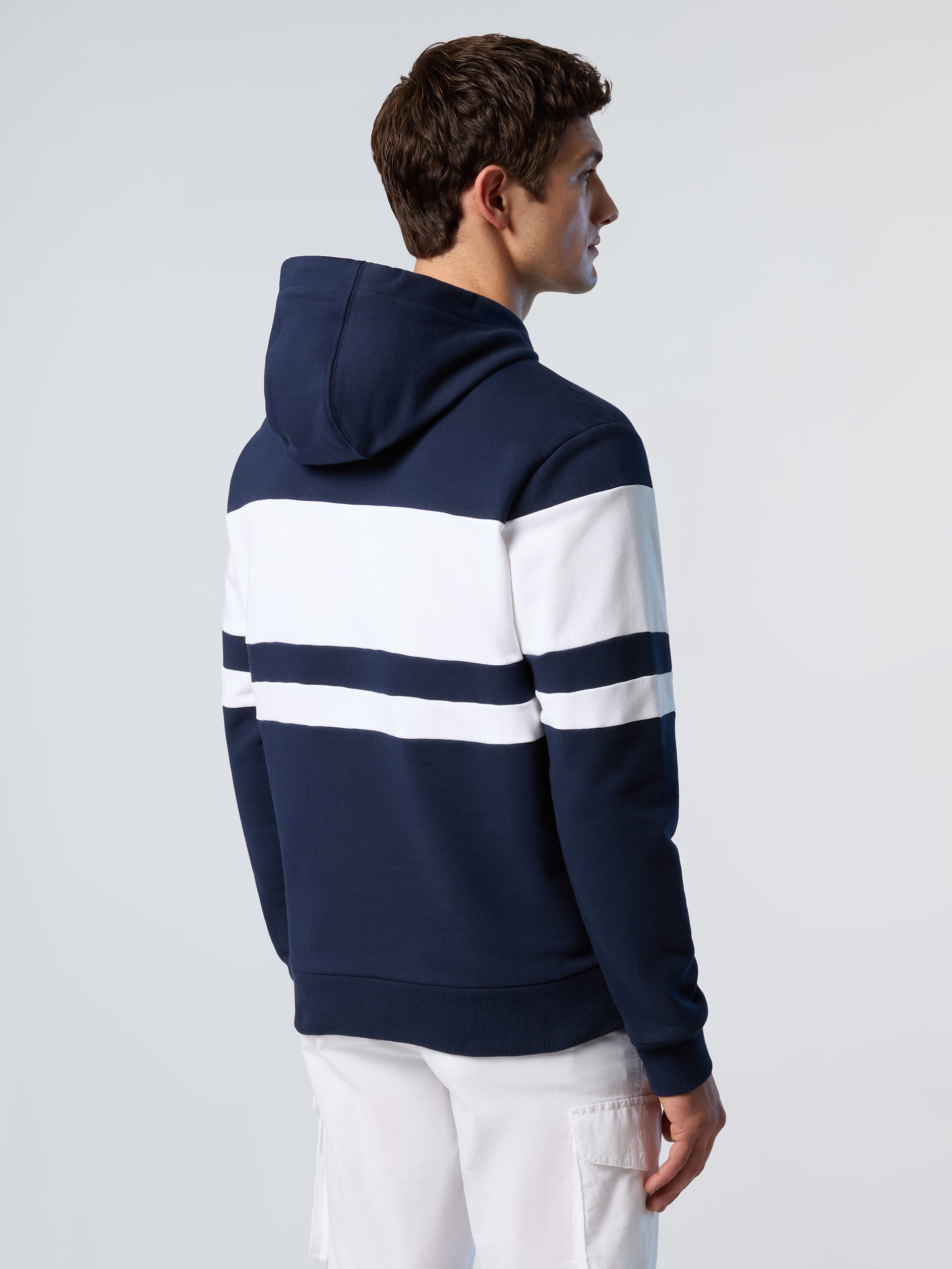 Hoodie with front stripes | North Sails