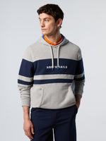 2 | Grey melange | hooded-sweatshirt-wgraphic-691373