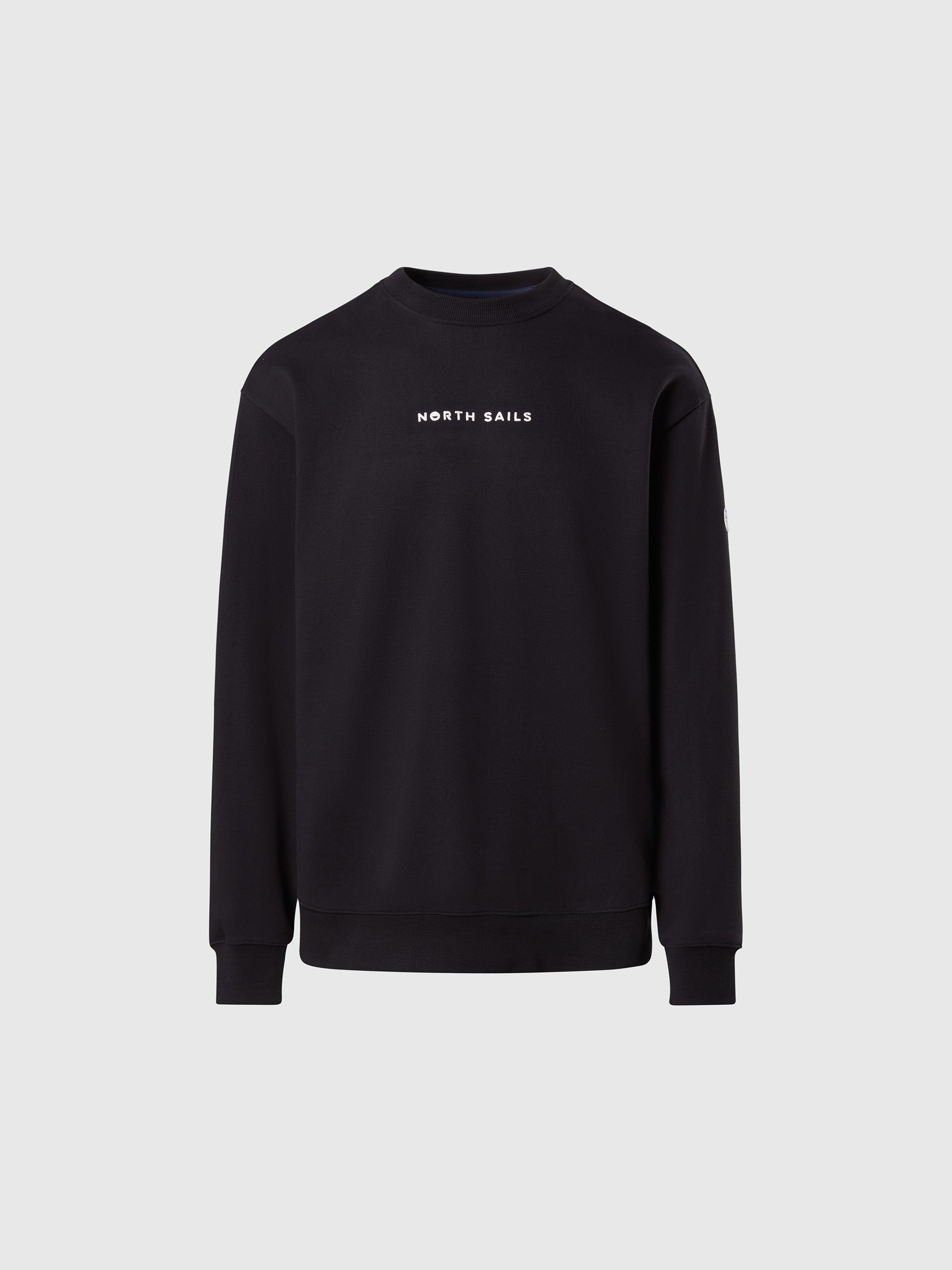 hover | Black | crewneck-sweatshirt-wgraphic-691374