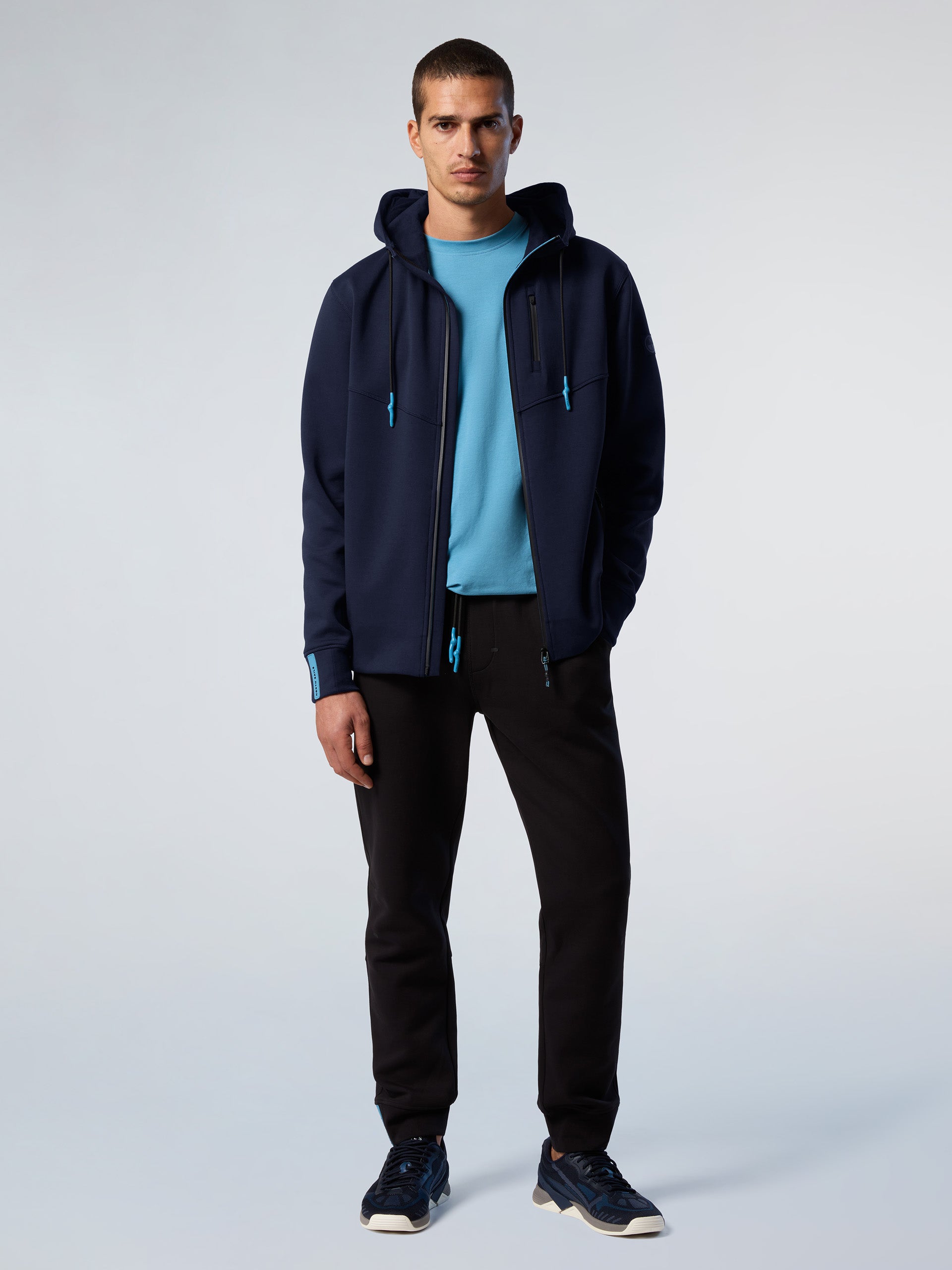 5 | Navy blue | hooded-full-zip-sweatshirt-wlogo-691393