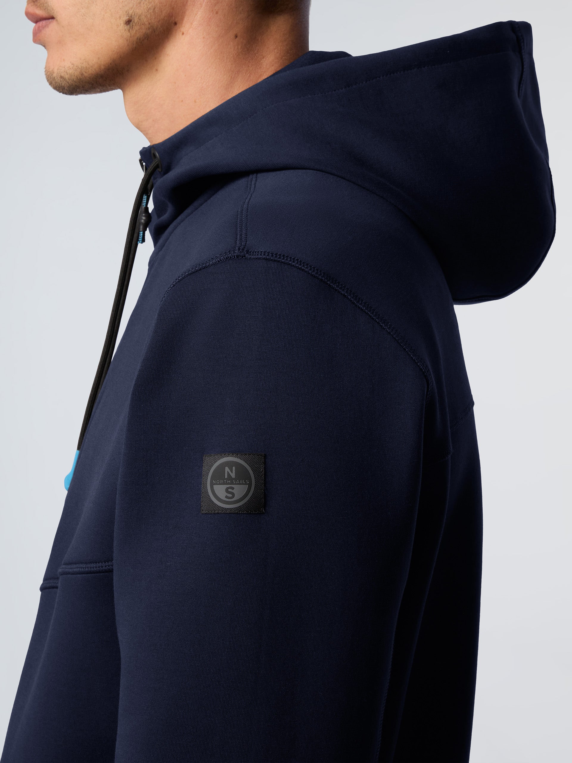 3 | Navy blue | hooded-full-zip-sweatshirt-wlogo-691393
