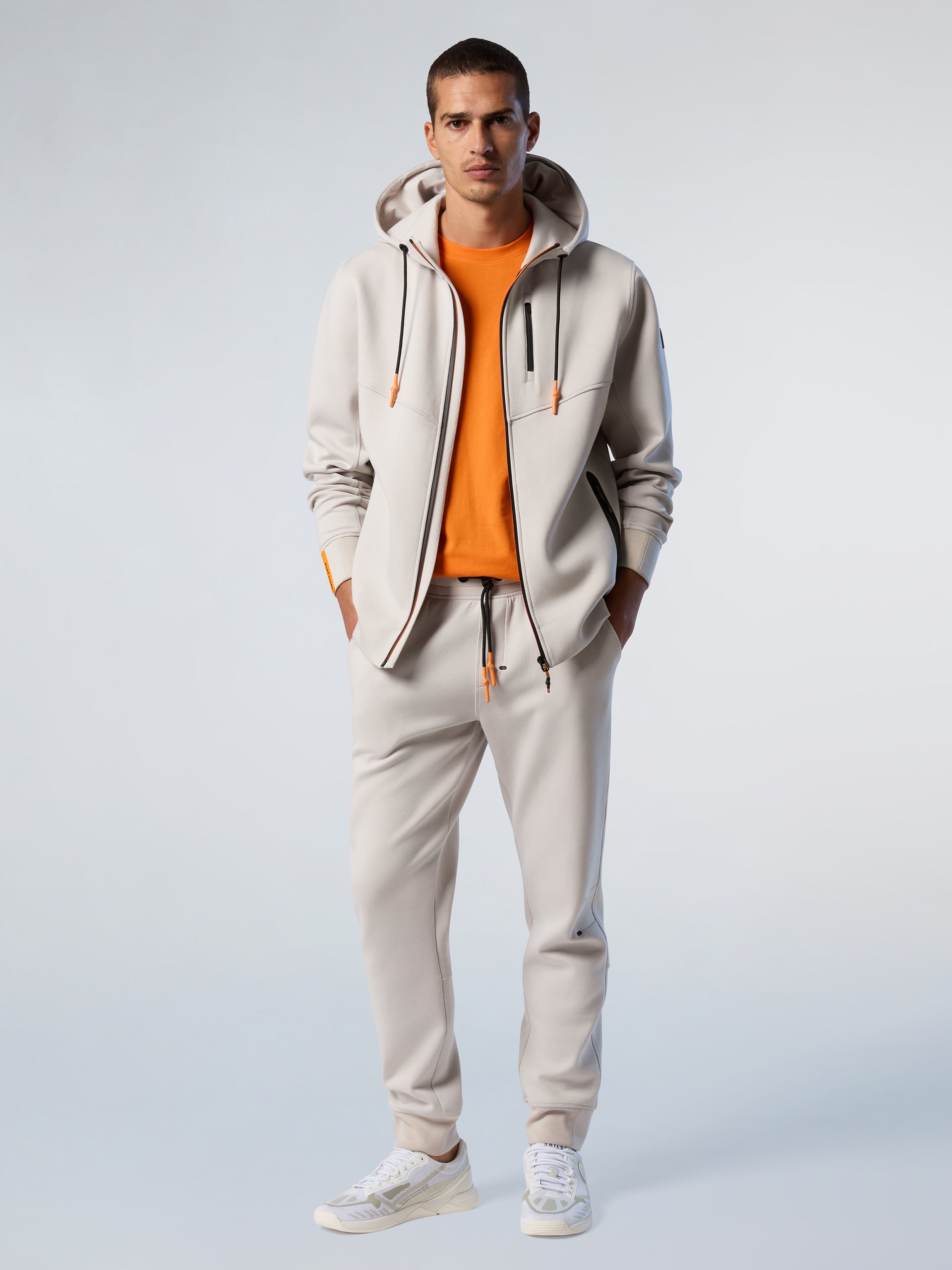 5 | Vapor grey | hooded-full-zip-sweatshirt-wlogo-691393