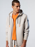 2 | Vapor grey | hooded-full-zip-sweatshirt-wlogo-691393