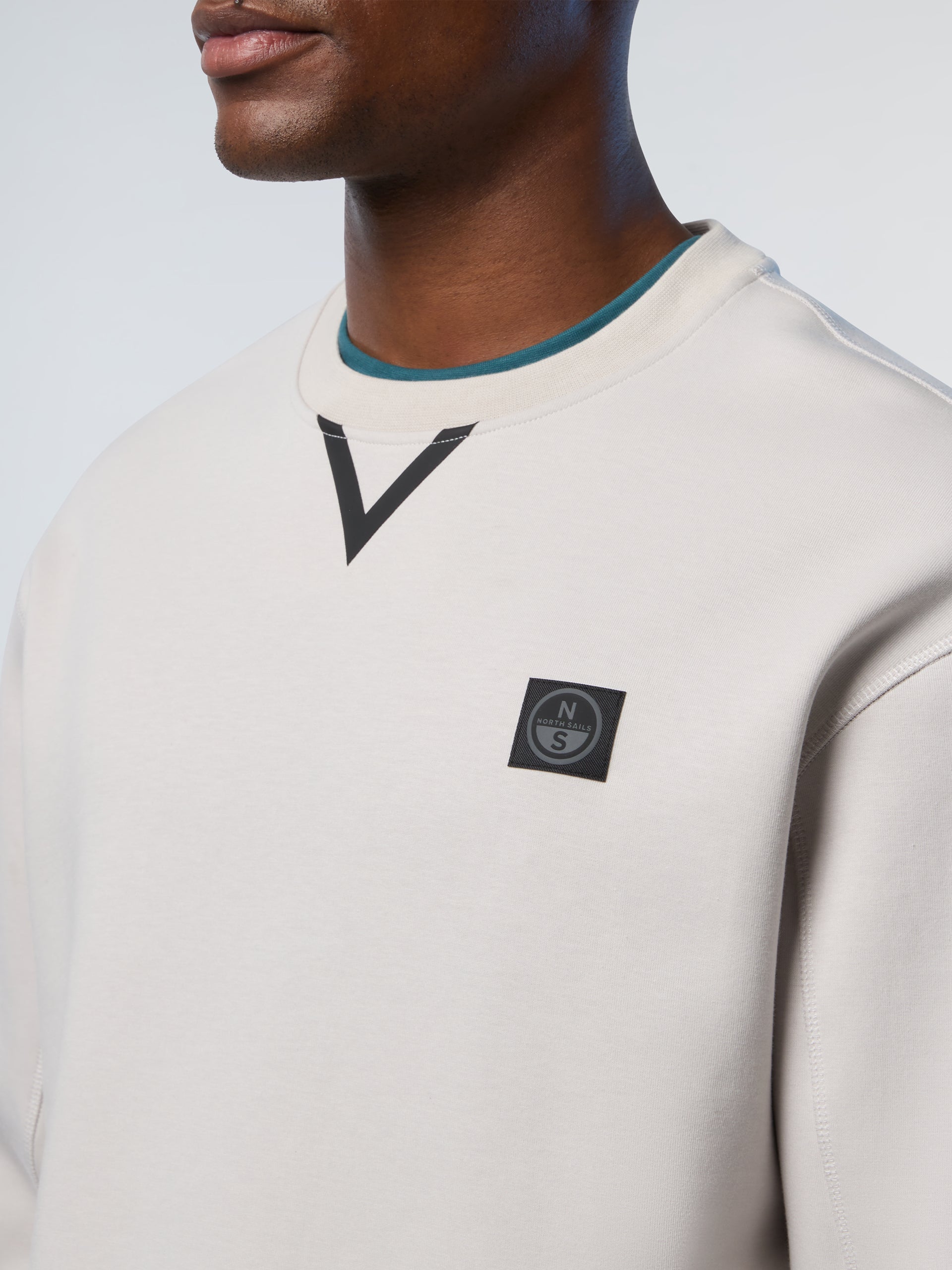 6 | Vapor grey | crewneck-sweatshirt-wlogo-691396