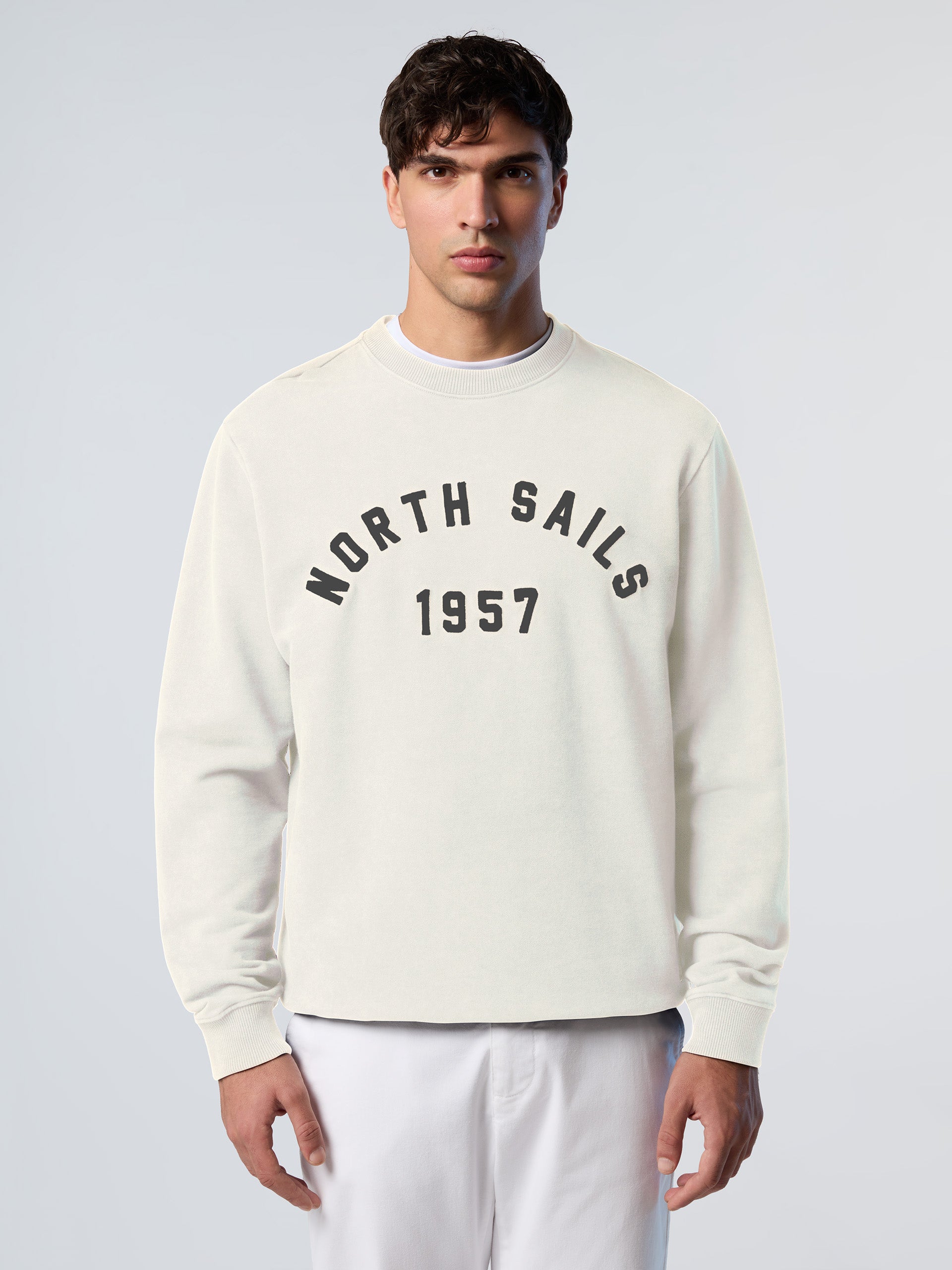 1 | Marshmallow | crewneck-sweatshirt-wgraphic-691413